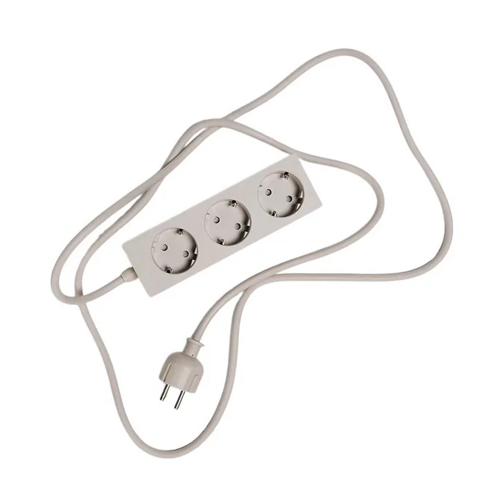 Pedestal - Power Beam, multiple socket outlet, oat