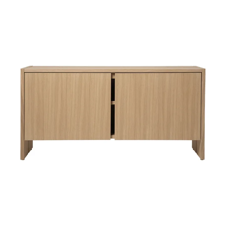 Ferm Living - Parcel Cabinet, H50 cm, natural oak