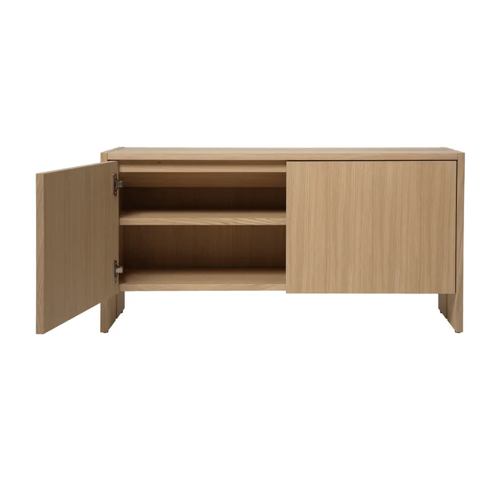 Ferm Living - Parcel Cabinet, H50 cm, natural oak