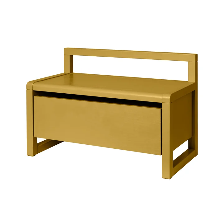 Ferm Living - Little Architect Storage bench, yellow