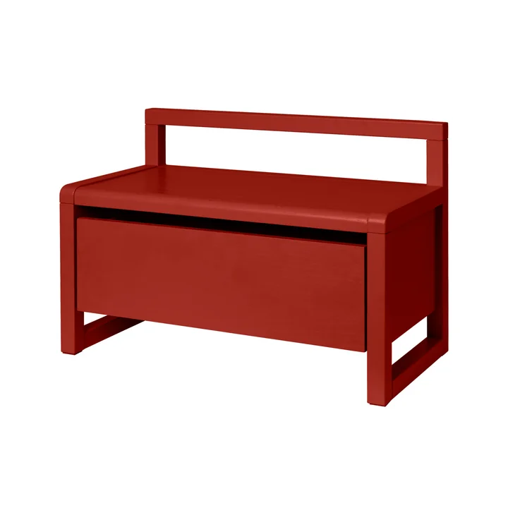Ferm Living - Little Architect Storage bench, poppy red
