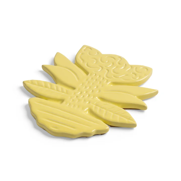 & klevering - Blume Trivet, yellow