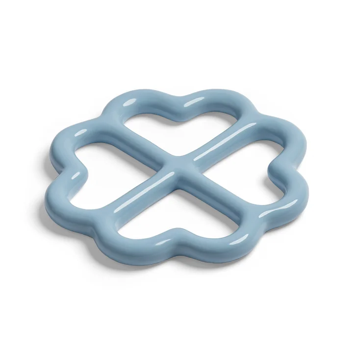 & klevering - Clover Trivet, blue