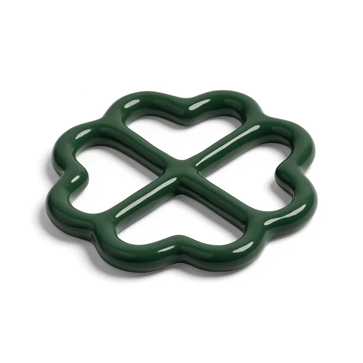 & klevering - Clover Trivet, green