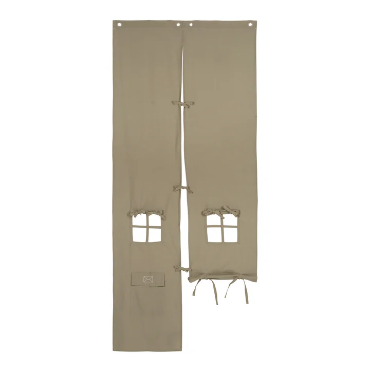 Ferm Living - Settle Door curtain, elm green