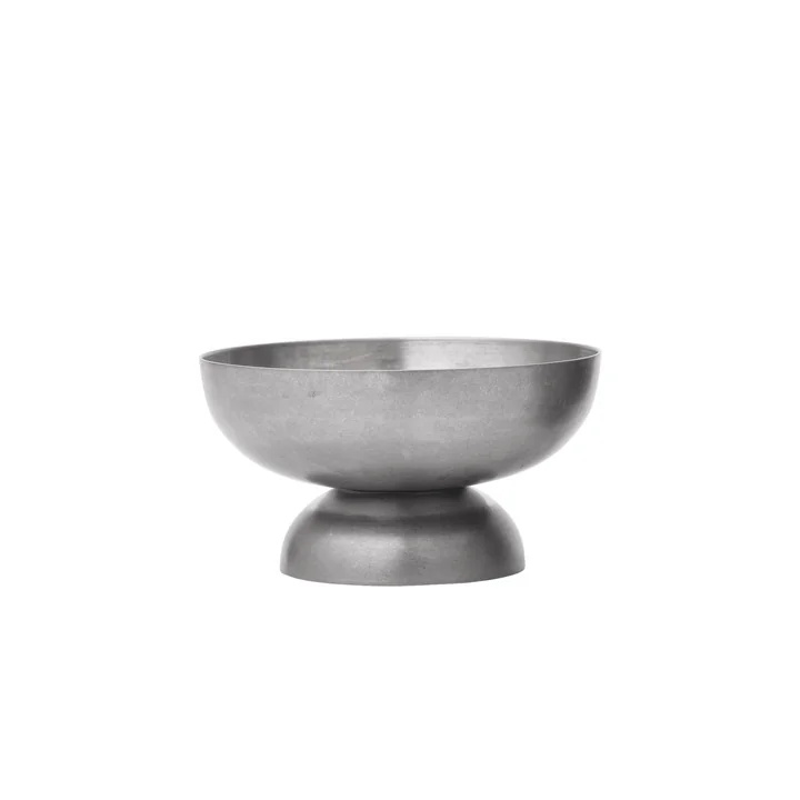 Ferm Living - Tumbled Dessert bowl, stainless steel
