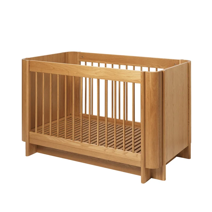 Ferm Living - Tilu Baby crib, 68 x 129 cm, natural oak