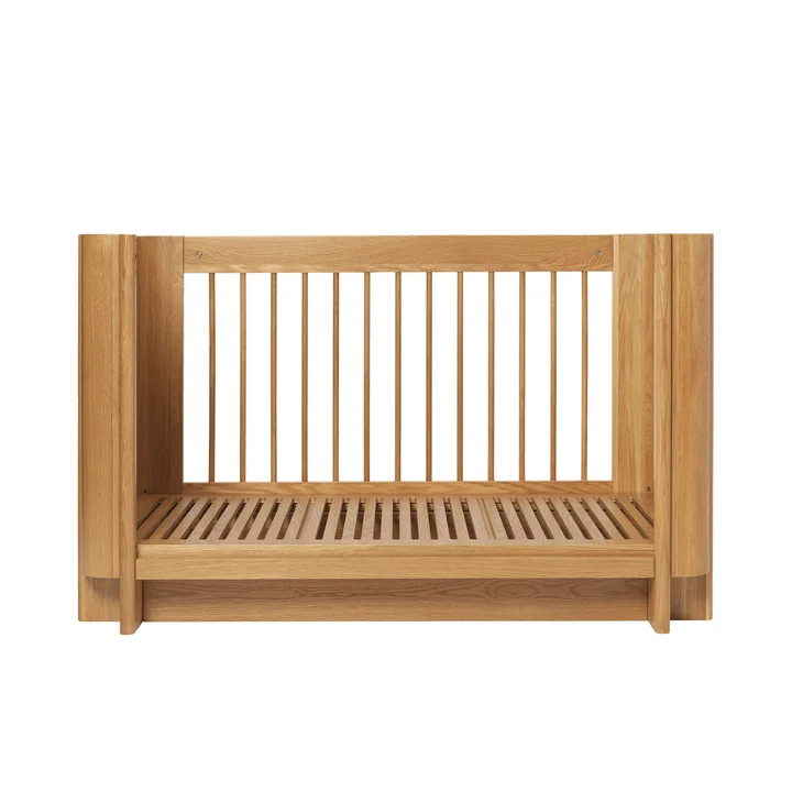 Ferm Living - Tilu Baby crib, 68 x 129 cm, natural oak