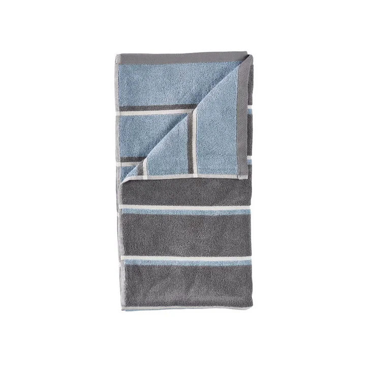 Zone Denmark - Sauna towel, 50x100, Grey/Blue Fog/Soft Grey