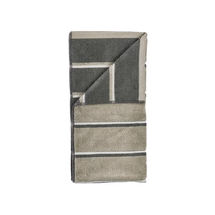 Zone Denmark - Sauna towel, 50x100, Eucalyptus/Olive Green/Soft Grey