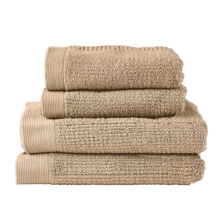 Zone Denmark - Classic Towel, camel (set of 4)