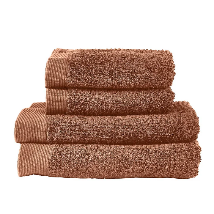 Zone Denmark - Classic Towel, terracotta (set of 4)