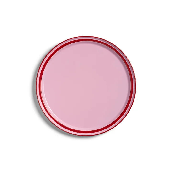 & klevering - Vano Tray, Ø 17 cm, pink