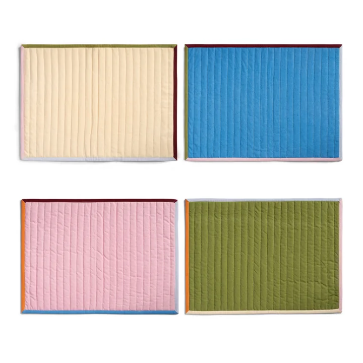 & klevering - Stitch Placemat, 45 x 3 3. 5 cm (set of 4)