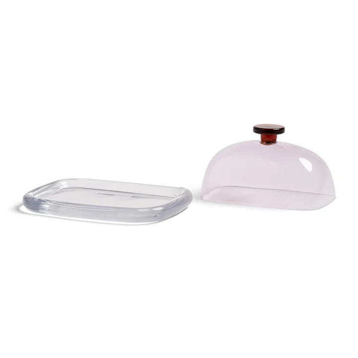 & klevering - Cantine Butter dish, pink