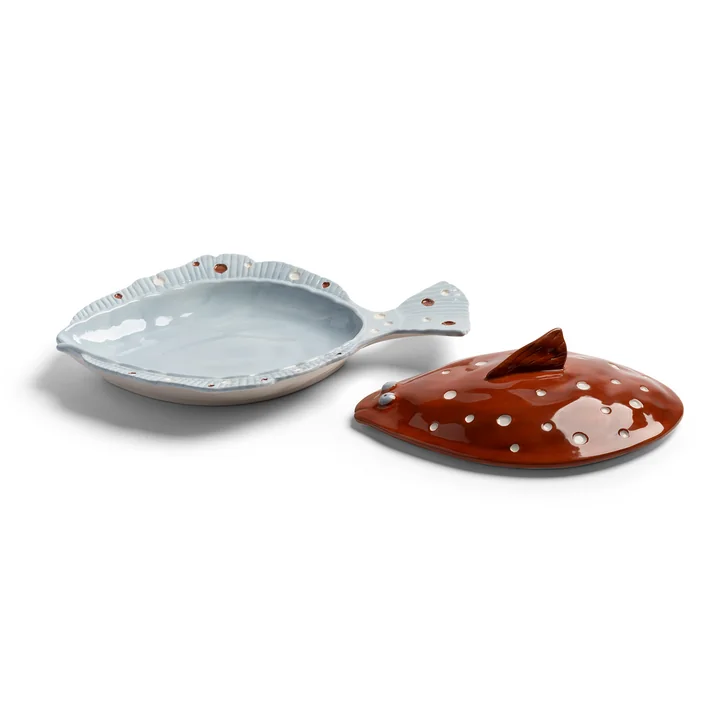 & klevering - Plaice Tureen, 29.5 x 21 cm, brown