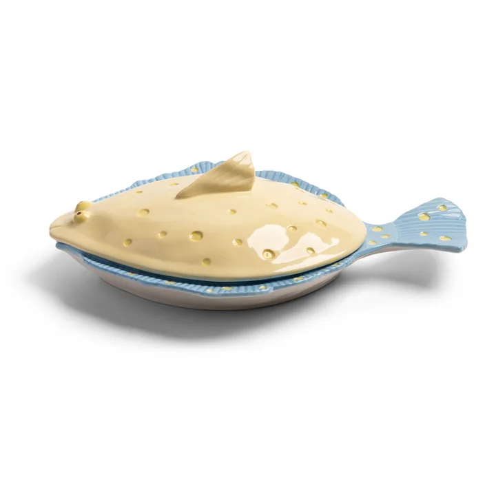 & klevering - Plaice Tureen, 29.5 x 21 cm, yellow