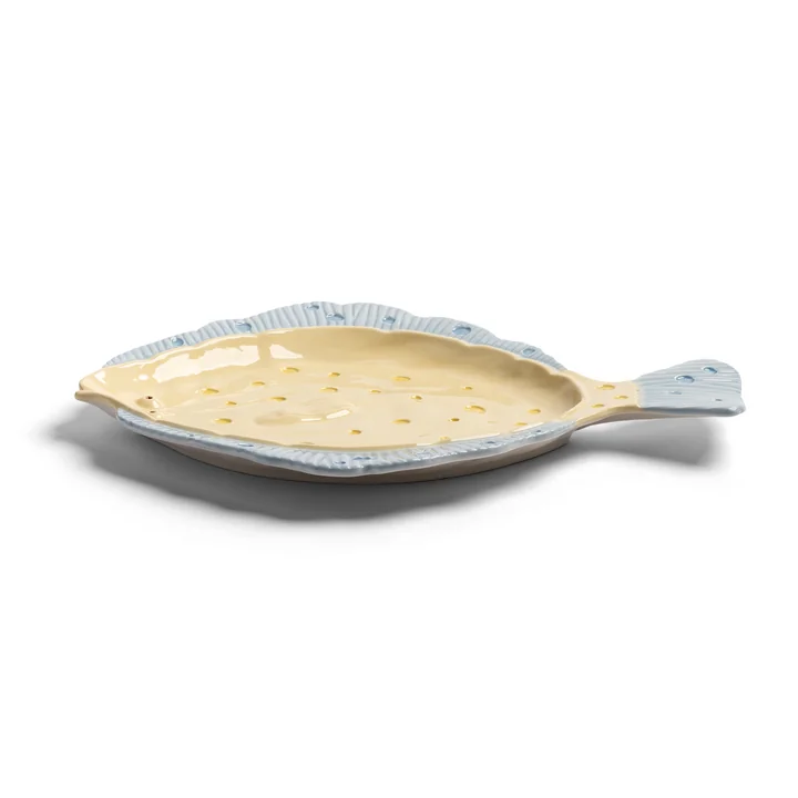 & klevering - Plaice Serving platter, 37 x 29.5 cm, multicolored
