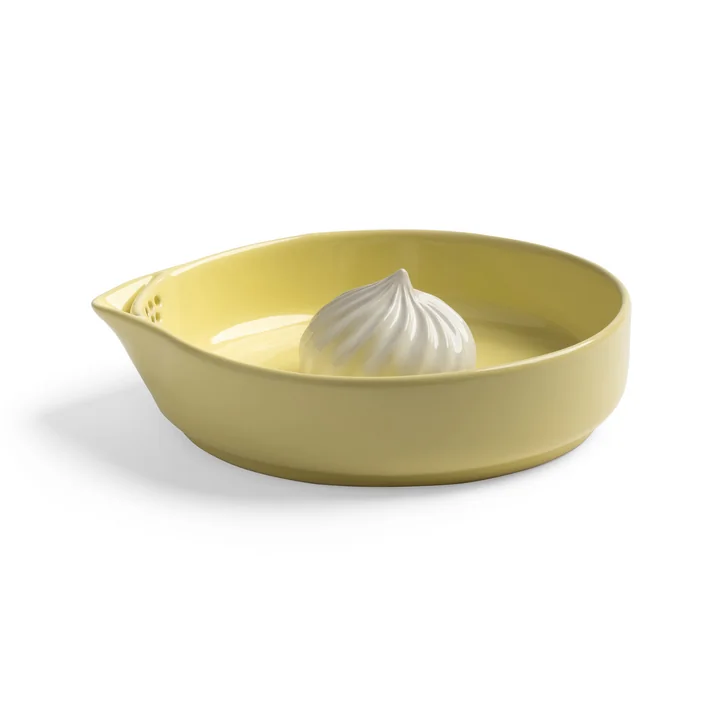 & klevering - Pudding Citrus juicer, yellow