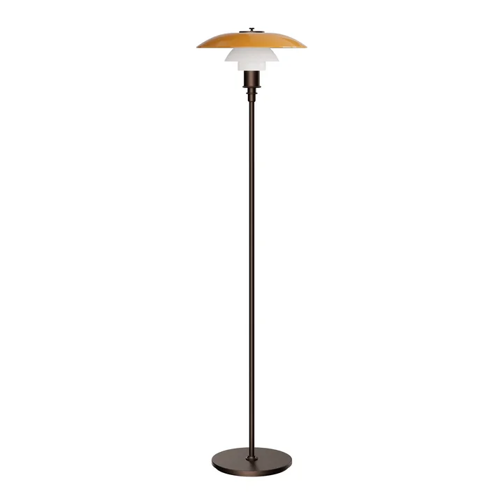 Louis Poulsen - PH 3½-2½ Floor lamp Centenary Edition, amber / opal white