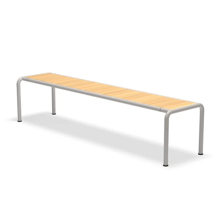 HOUE - AVANTI garden bench, long, pine/ muted white