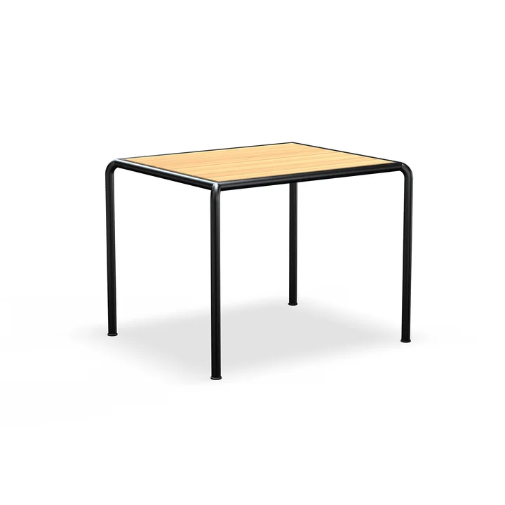 HOUE - AVANTI outdoor dining table, 98 x 83 cm, pine / black