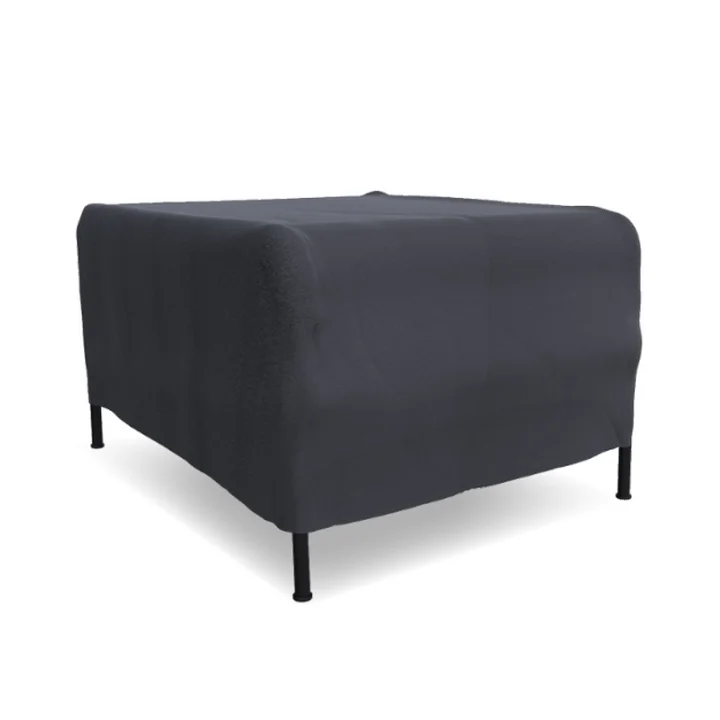 HOUE - AVON Cover for chair, black, water-repellent