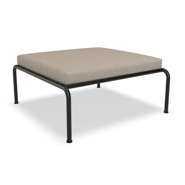 HOUE - AVON Ottoman, black / ash