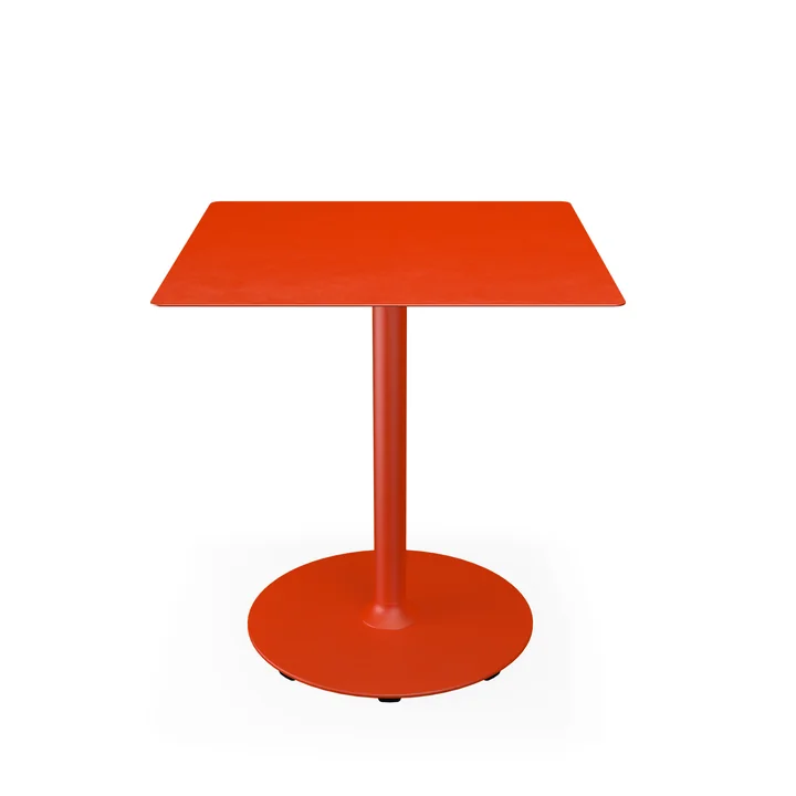 HOUE - Pico Garden table, 70 x 70 cm, round frame, cayenne