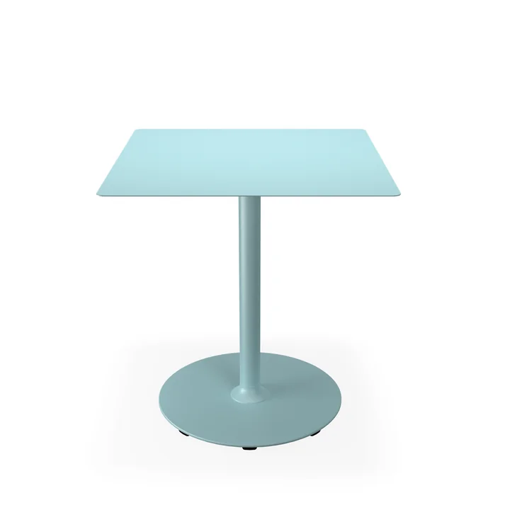 HOUE - Pico Garden table, 70 x 70 cm, round frame, ice blue