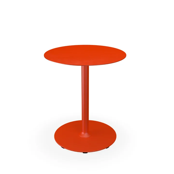 HOUE - Pico Garden table, Ø 64 cm, round frame, cayenne