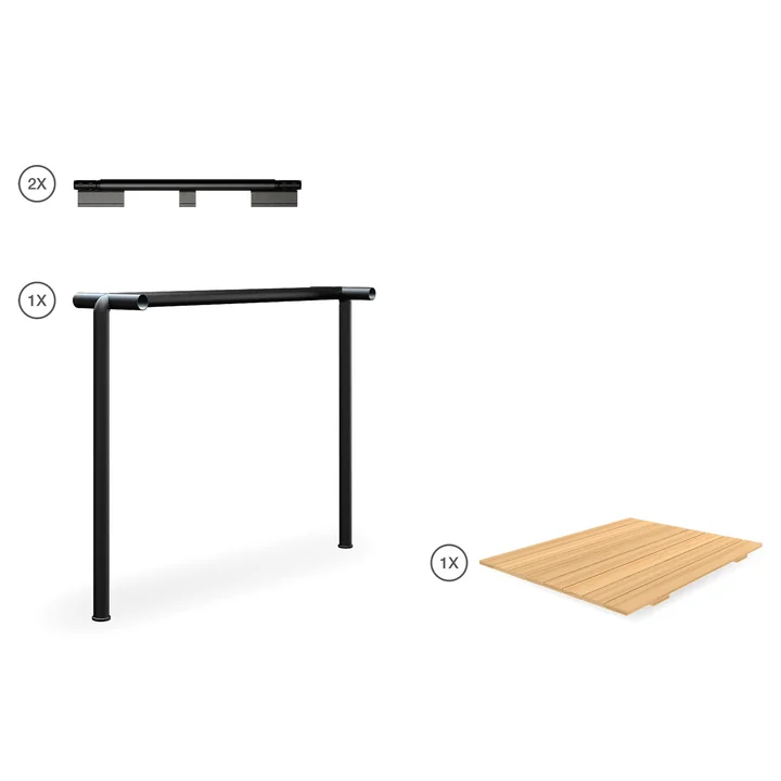 HOUE - AVANTI Infinity Set 1, pine / black