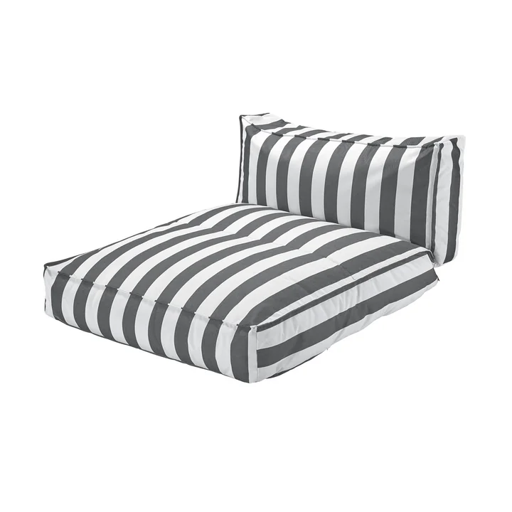 Blomus - Stay Outdoor bed, 120 x 190 cm, lily white / black