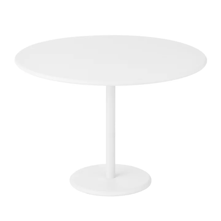 Blomus - Stay Garden side table, H 35 cm Ø 50 cm, white