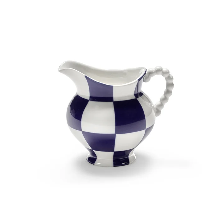 Serax - Fête des Bêtes Jug, blue / white