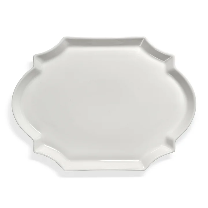 Serax - Perle Fine Serving platter, white