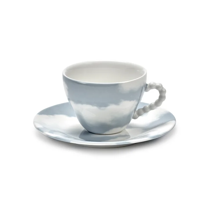 Serax - Rêves de Rêves Cup and saucer, blue / white