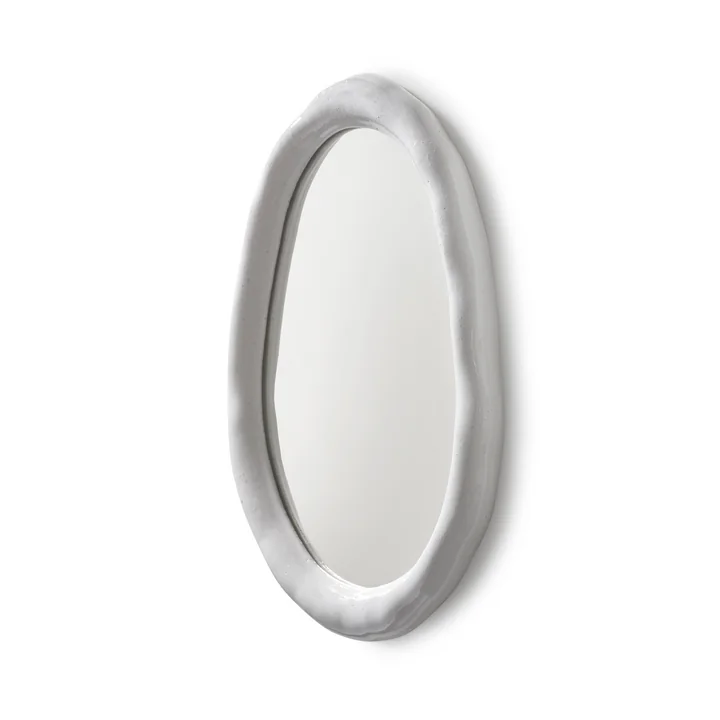 Serax - Rosie Mirror 02, 42.5 x 35.5 cm, white