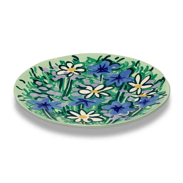 Serax - Serving Spring Serving platter, green / blue