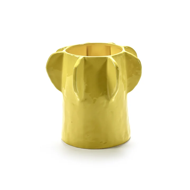 Serax - Urban Jungle Flower pot 01, small, yellow