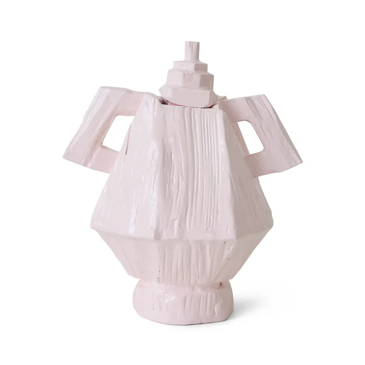 HKliving - Amfora decorative vase, lilac