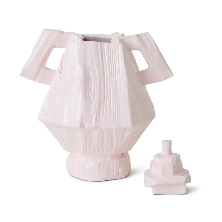 HKliving - Amfora decorative vase, lilac