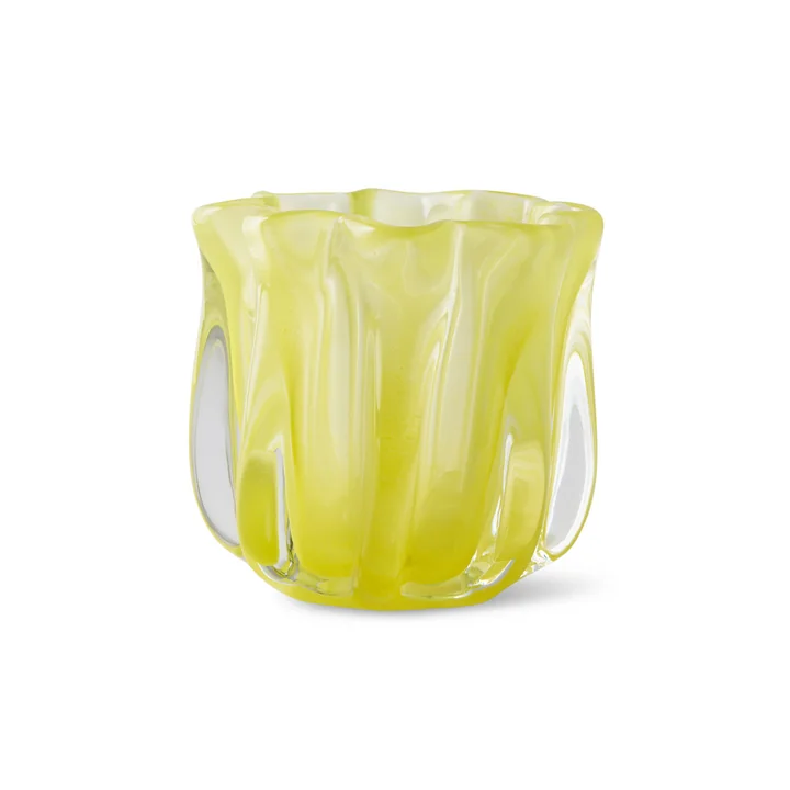 HKliving - Corala Candle holder, light green