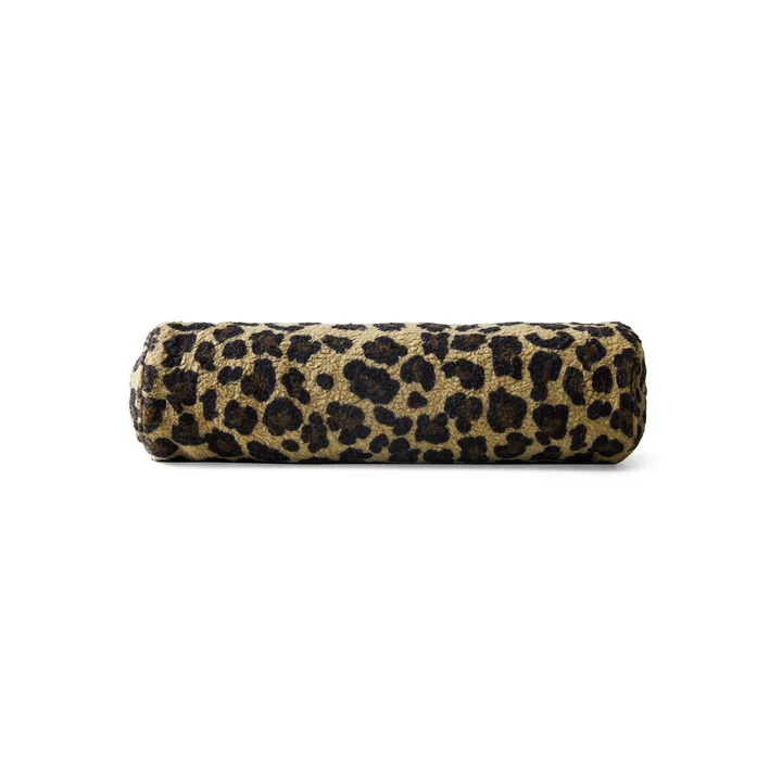 HKliving - Roller cushion, Ø 13 x 50 cm, panther