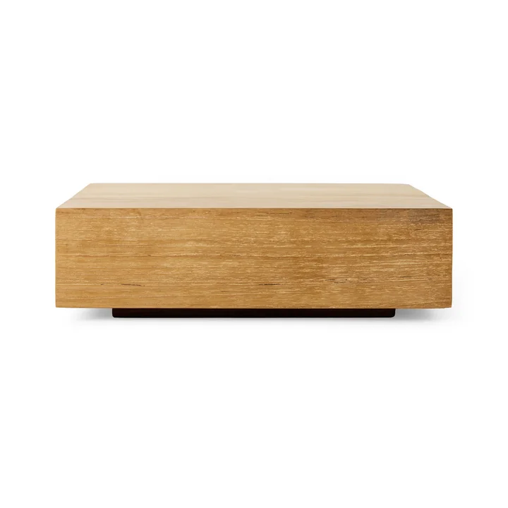 HKliving - Teak cube, large, teak wood
