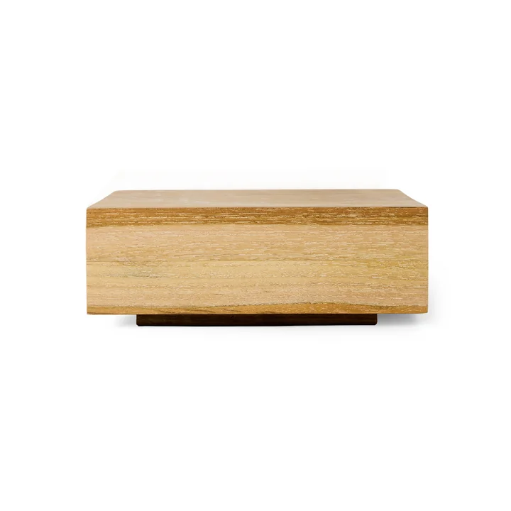HKliving - Teak cube, medium, teak wood