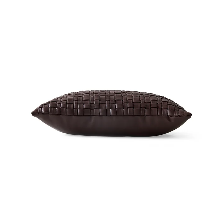 HKliving - Woven Cushion, 50 x 30 cm, chocolate brown