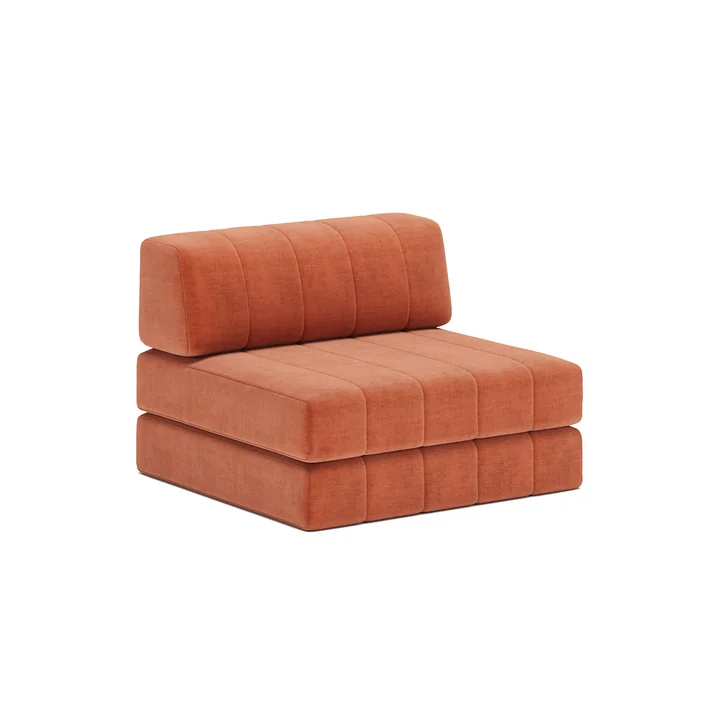 Innovation Living - Cozypad Armchair, rust orange (fabric 412 Esina)