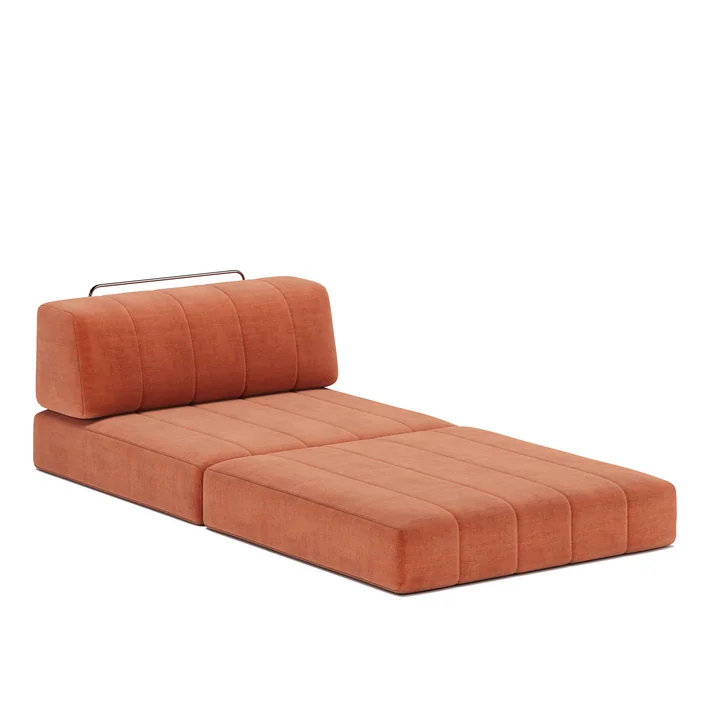 Innovation Living - Cozypad Armchair, rust orange (fabric 412 Esina)