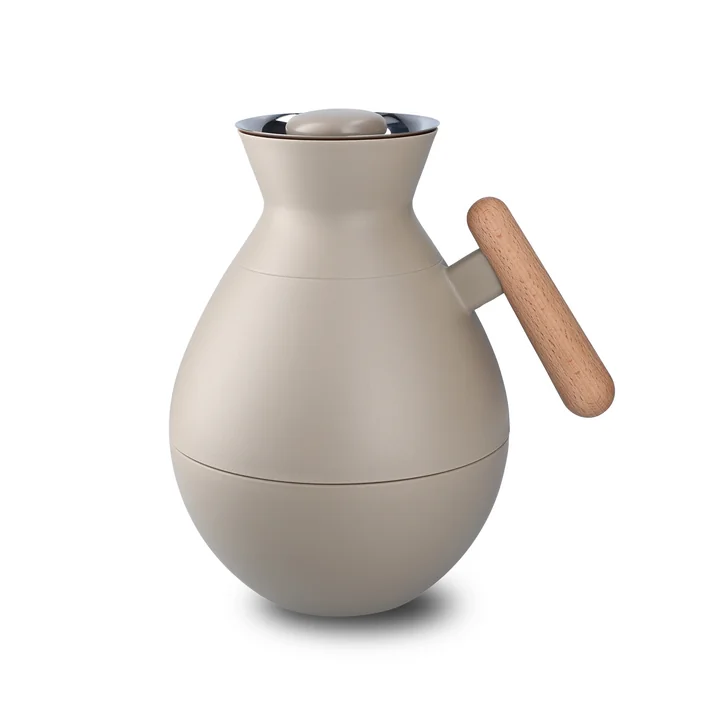 Rosendahl - Stay warm Vacuum jug round, 1.0 l, sand